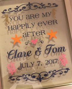 clare tom float frame